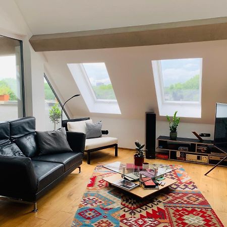Exklusives Penthouse Im Ehemaligen Bunker Leilighet Hannover Eksteriør bilde