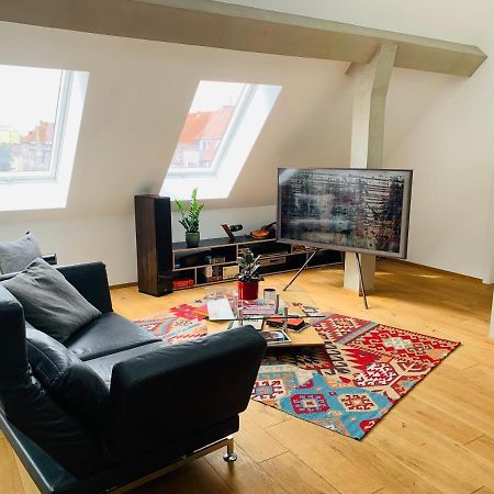 Exklusives Penthouse Im Ehemaligen Bunker Leilighet Hannover Eksteriør bilde