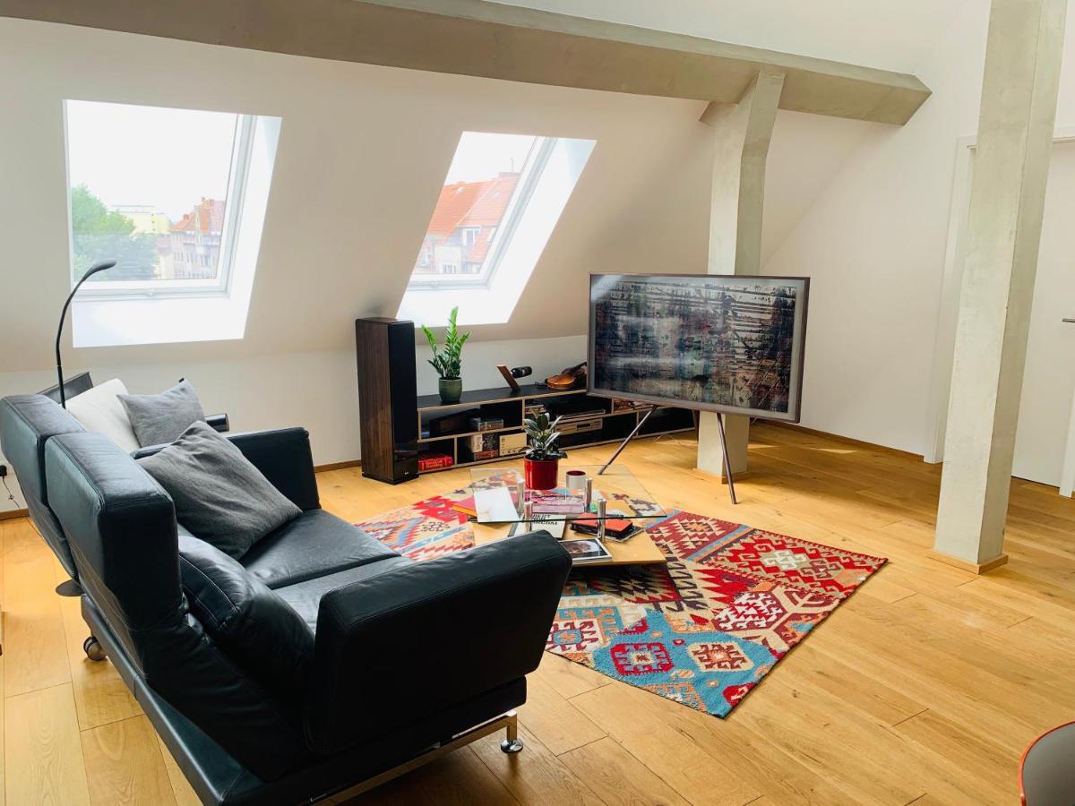 Exklusives Penthouse Im Ehemaligen Bunker Leilighet Hannover Eksteriør bilde